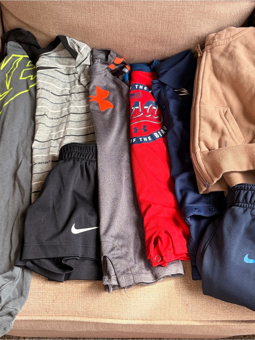 Under Armour Nike Little Bipsy Kids Baby Boy Bundle